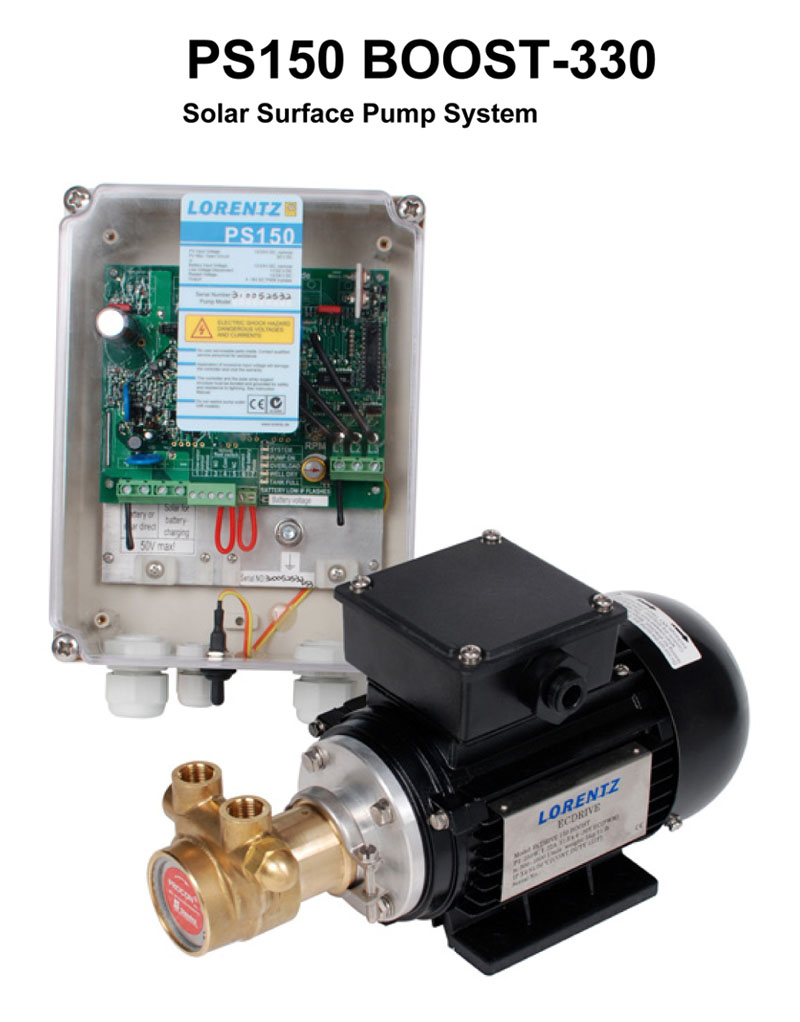 PS150-Boost-330 - Solar Surface Pump System